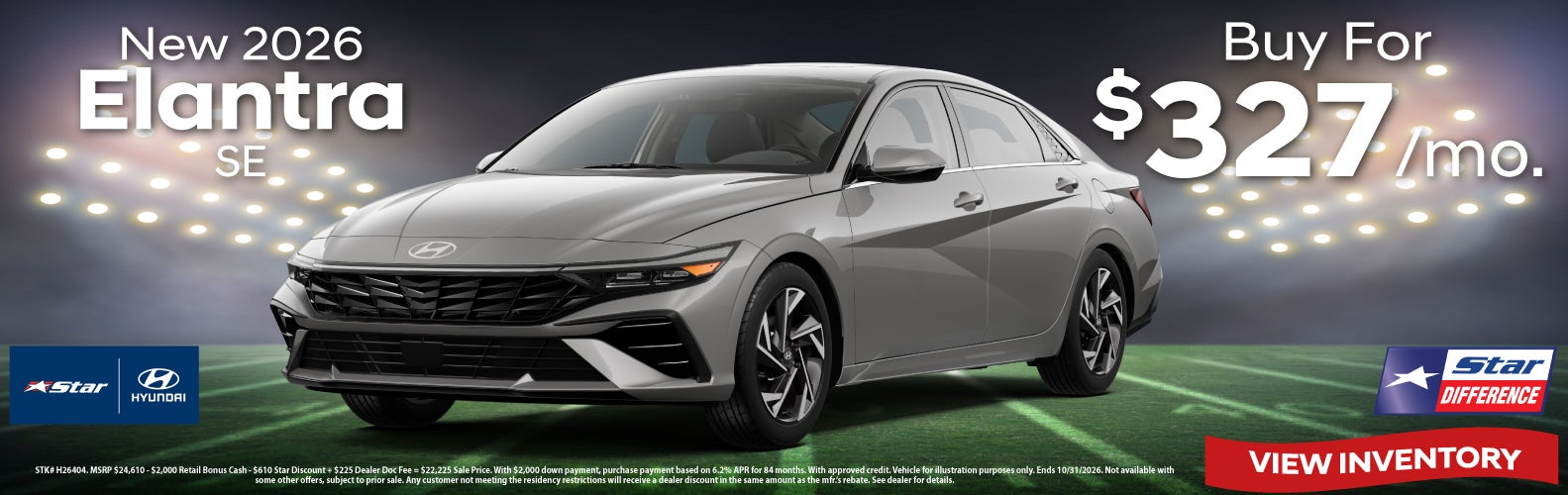 New 2026 Elantra SE