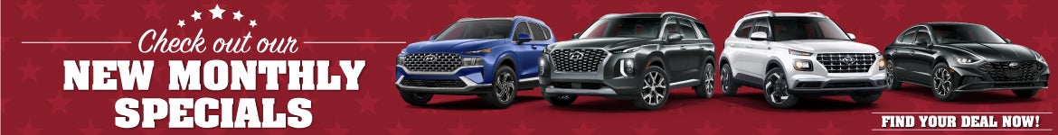 New Monthly Specials