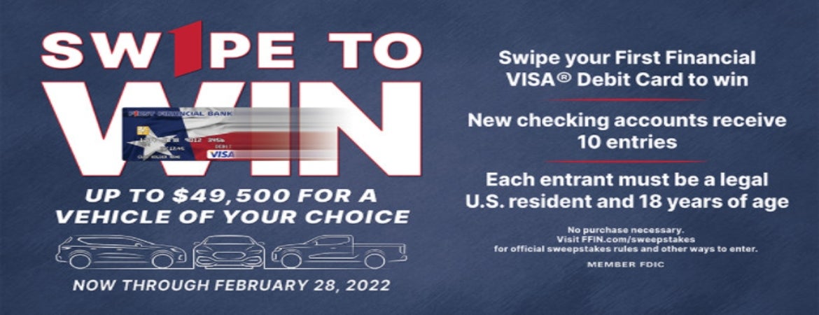 Swipe to Win Sweepstakes in Abilene